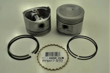 ITM RY6417-STD Set of 4 Engine Pistons W/Rings 