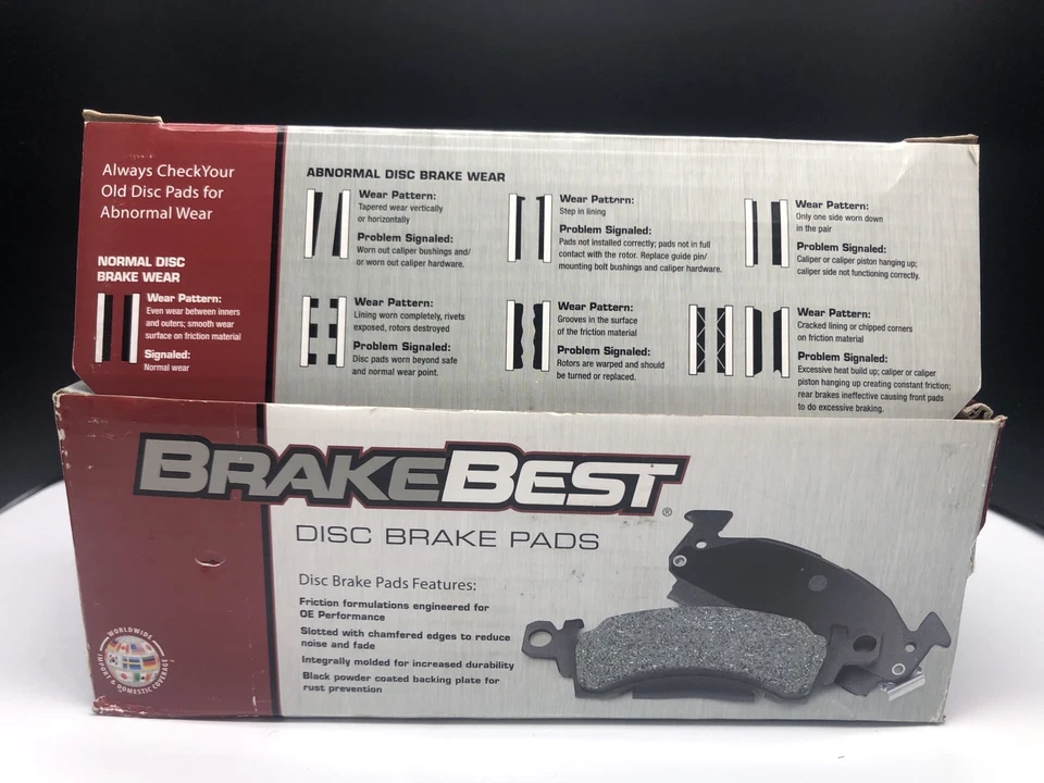 Pastillas de freno delanteras Brakebest MKD1078 para SUBARU B9 Tribeca nuevas en caja Foto 4 de 4