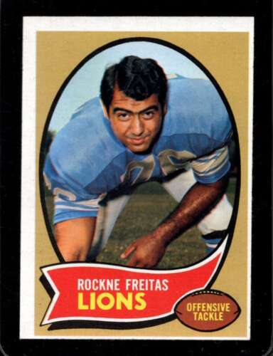 Rockne Freitas 1970 Topps #96 casi nuevo (RC) Lions *XR28326 - Imagen 1 de 2