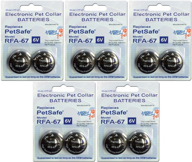 wireless dog collar batteries