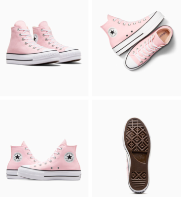 NEW Women's Converse Chuck Star Hi Shoes A06507F Lift A05663F