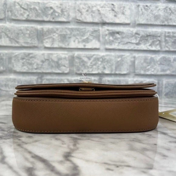 Tory Burch Emerson Borsa a tracolla e a tracolla marrone alce