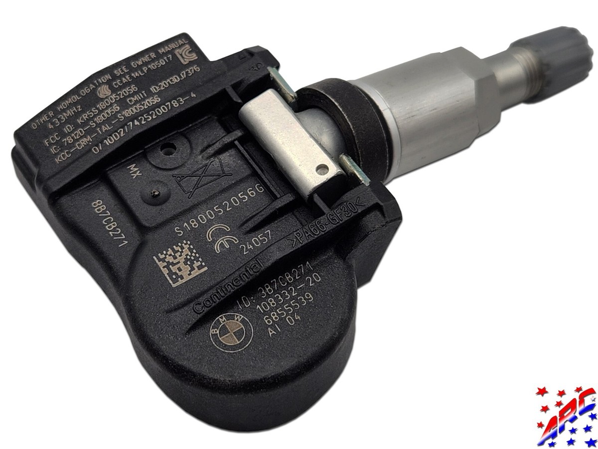 Complete Set of 4 Genuine OEM BMW TPMS Tire Pressure Sensors Kit