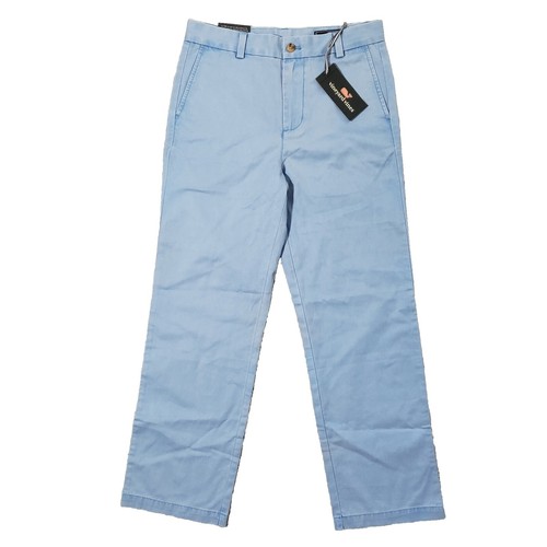 Pantalon Chino Vineyard Vines Garçon Taille 12 - Beige Stone 100% Coton