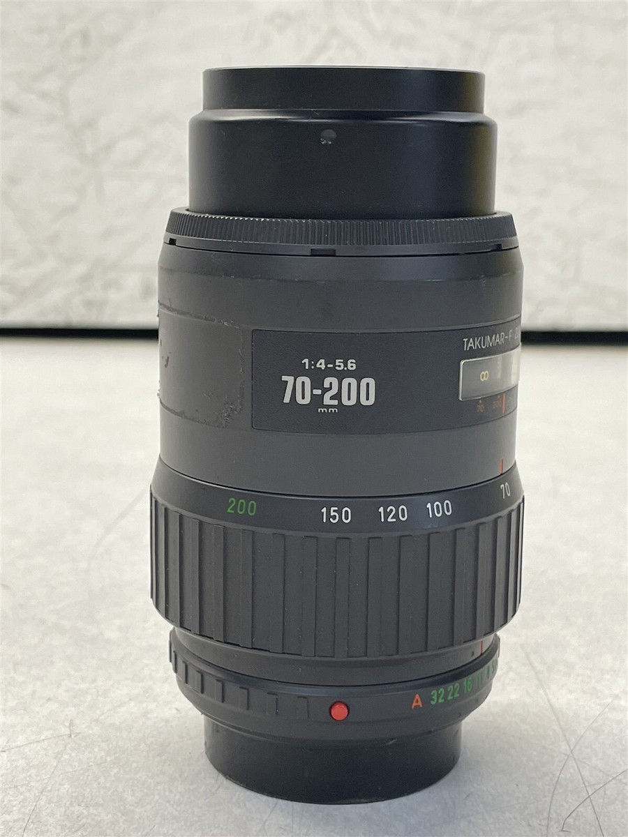 TAKUMAR-F ZOOM 1:4-5.6 70-200MM LENS FOR PENTAX SLR CAMERA W