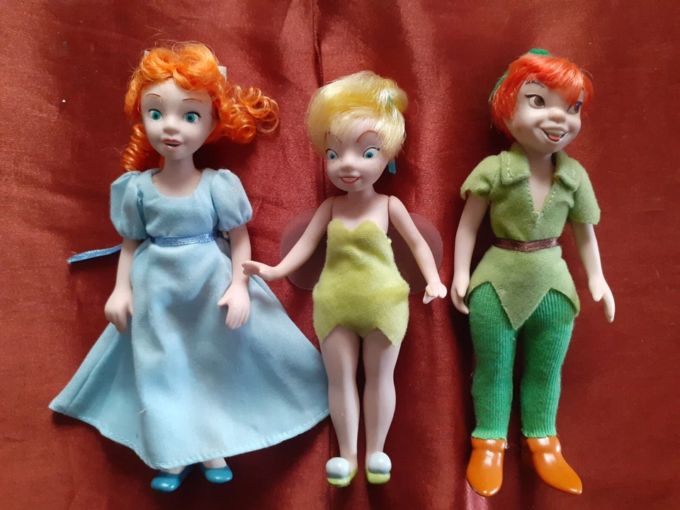 FIGURAS DE PORCELANA PETER PAN WENDY CAMPANILLA DISNEY - ENVIO CERTIFICADO - Immagine 3 di 4