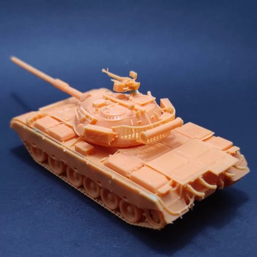 Kit modellino carro armato medio non verniciato Korea 88A stampato in 3D scala 1/72 NUOVO! - Foto 4 di 4