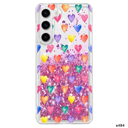 For Samsung Galaxy S23 S24 S25 A16 A06 A35 Clear Liquid Glitter Phone Case Cover - Zdjęcie 7 z 47