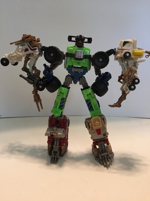 Hasbro Transformers Power Core Combiners - Decepticons, Mudslinger with Destructicons Action