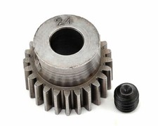 Robinson Racing 2024 Hard Steel Pinion 24 Tooth 48 Pitch 5mm Shaft