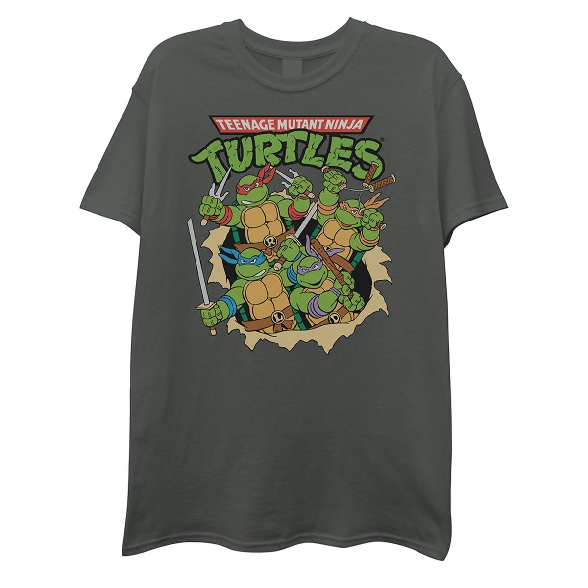Teenage Mutant Ninja Turtles Mens' Heroes In A Half Shell Tie-Dye