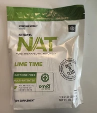 Prüvit Ketones NAT  BAG 20 Packs Free Caffeine LIME T/FREE SHIP Exp 03/2026
