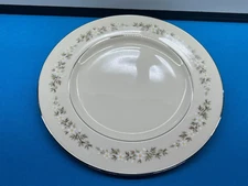 Lenox Brookdale, White Florals, Platinum Trim Dinner Plate 10 1/2"