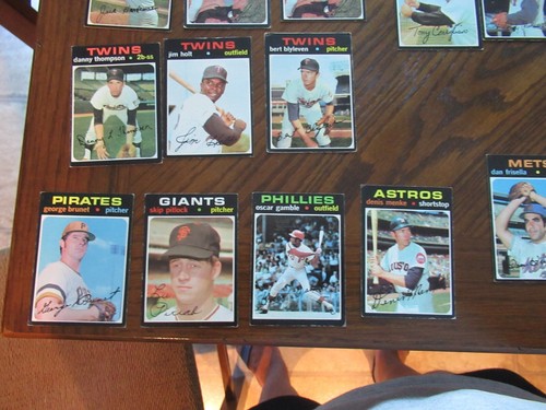 1971 Topps Reproduced Signature MLB Trading Card- 40 cards -See Details - Picture 10 of 10