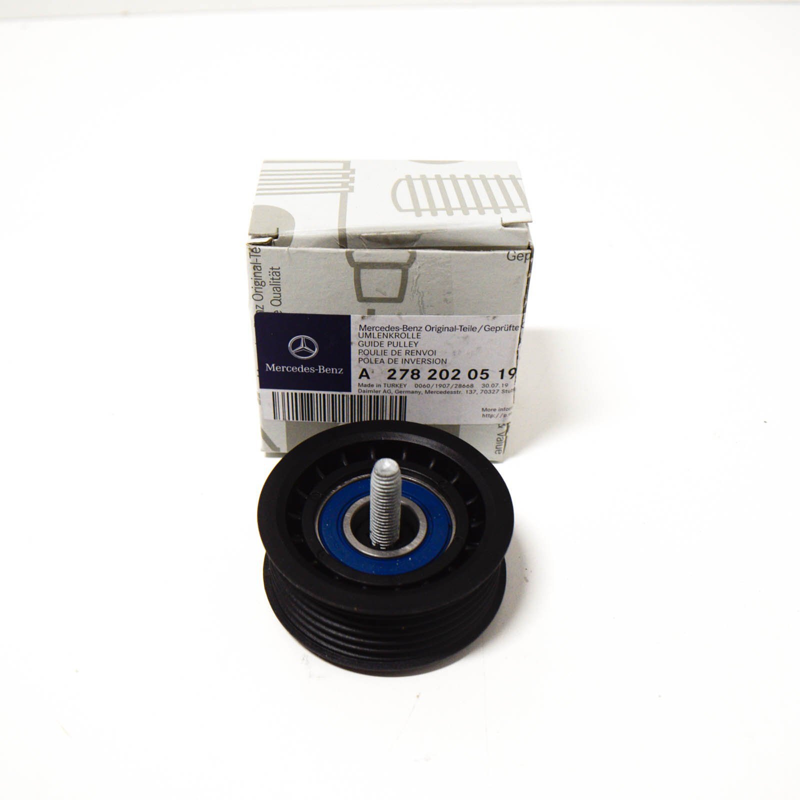 MERCEDES BENZ Ml W166 V Ribbed Belt Guide Pulley A2782020519  