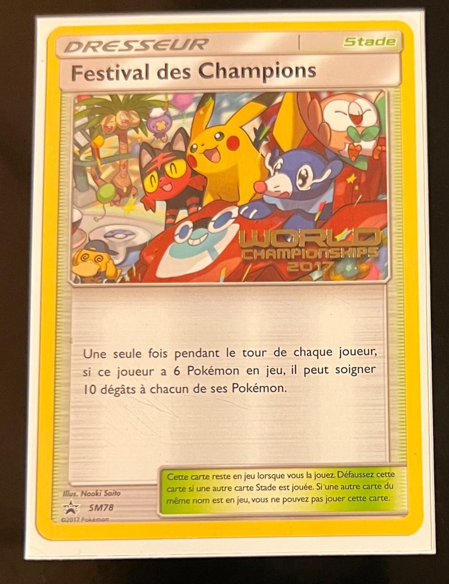 Pokemon 2017 World Championship Festival des Champions (French