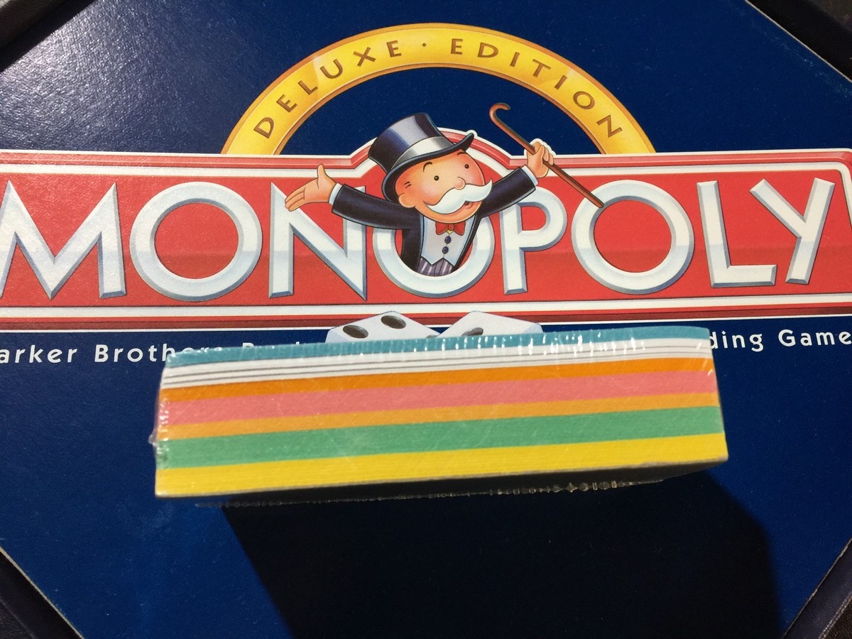 1995 Deluxe Monopoly Replacement Parts/Pieces -Great for