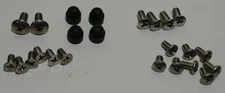 BIRD 43 WATTMETER STAINLESS STEEL SCREW KIT with OEM RUBBER FEET, 175+ SOLD!
