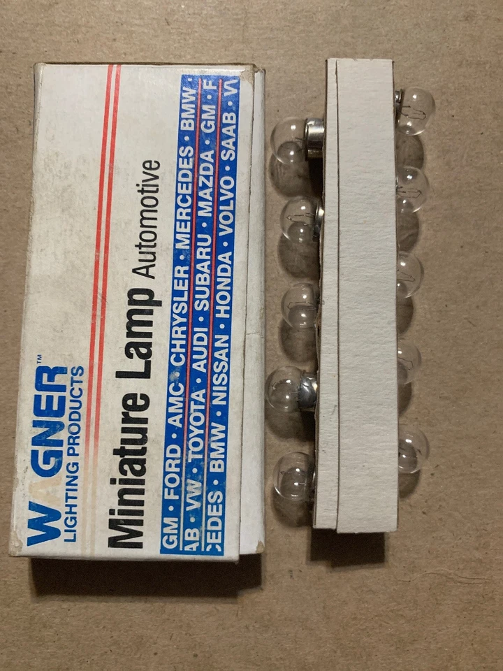 Panel de instrumentos bombilla - lámpara miniatura - iluminación Wagner en caja 1449 Foto 2 de 4