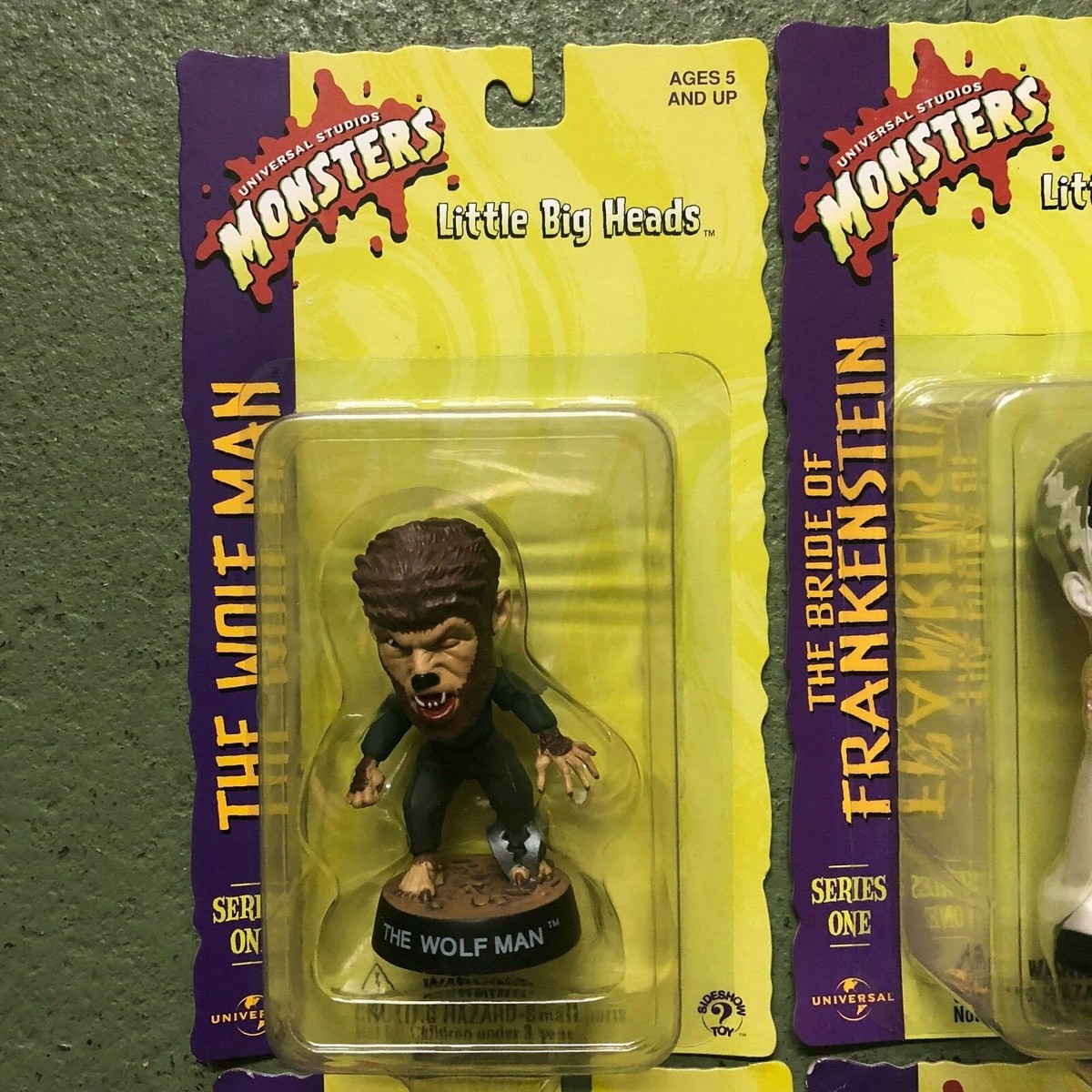 Little Big Heads Figures Universal Monsters Series 1 NEW lot