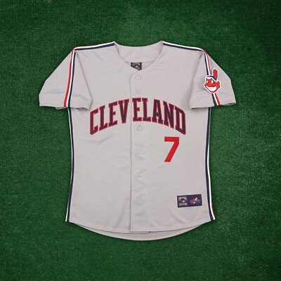 Kenny Lofton ロフトン　Indians インディアンス Majestic Cleveland Indians KENNY LOFTON 1995 World Series
