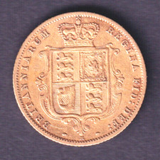 Australia. 1877 Melbourne - Half Sovereign.. Trace Lustre - VF