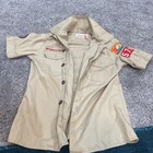 Boy Scout BSA Official Uniform Shirt, Youth Medium Cobra Patch Greater Cleveland — photo 1