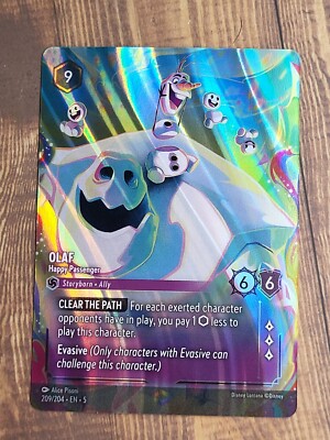 Olaf - Happy Passenger 2024 Shimmering Skies #209/204 Enchanted