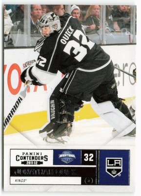 2011-12 Jonathan Quick Panini Contenders - Los Angeles Kings