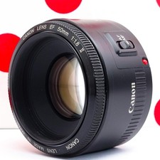Canon EF 50mm F1.8 II Compact Prime Lens Excellent Condition with Accessories