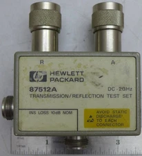 Agilent 87512A DC-2GHz Transmission / Reflection Test Set #4
