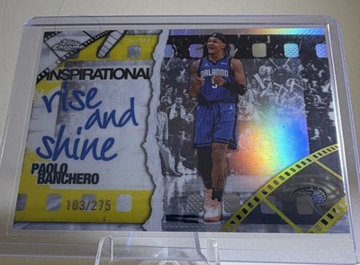 Topps 2025-26 Topps Chrome Paolo Banchero #IP-16 Yellow Refractor SP 103/275