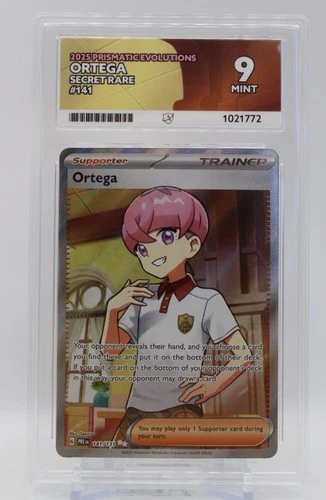 Ortega 141 ACE graded card