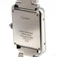 Cartier Tank Solo SM W5200013 SS Quartz from JAPAN 6