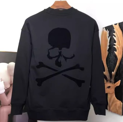 Mastermind Skull Flocking Hip-hop Loose Pullover Sweatshirts