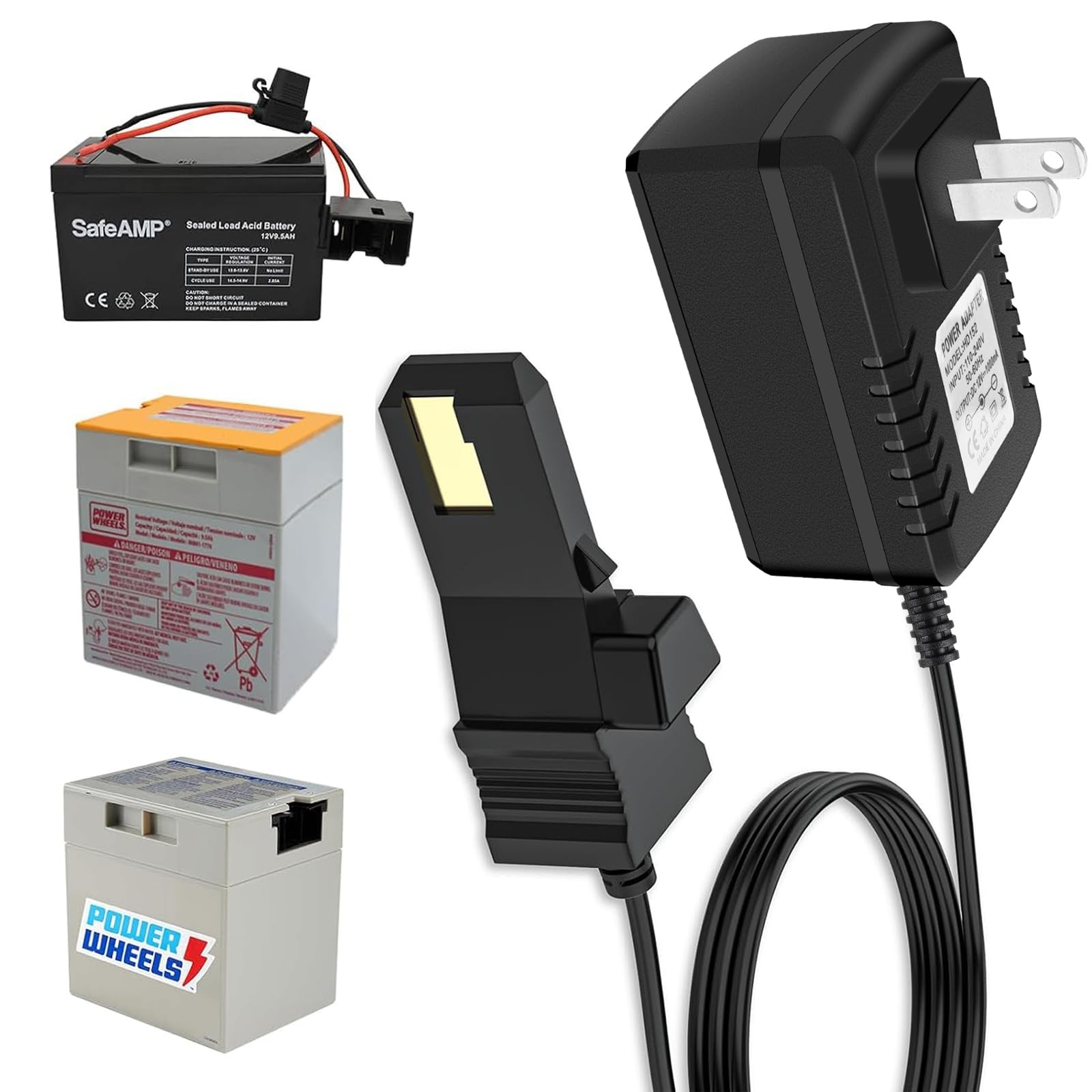 Gray Battery And Orange Top Battery 12v