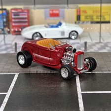 164 Hot Wheels Limited Edition Blown 1932 32 Ford Roadster Hot Rod Red Duece 164 Hot Wheels Limited Edition Blown 1932 32 Ford Roadster Hot Rod Red Duece
