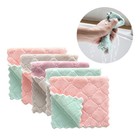  5 Pcs Kitchen Towel Cloth Dishcloths Washing up Microfiber Absorbent Towels