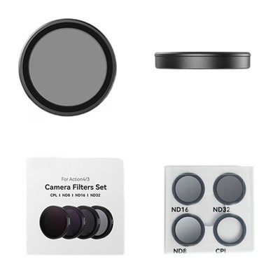 4pcs Filters with Mutiple Coating for Action 4/3 Improve Contrast Sharpness