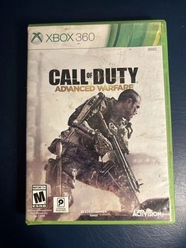 Call of Duty: Advanced Warfare Xbox 360 Activision Rated Mature Retro Vintage