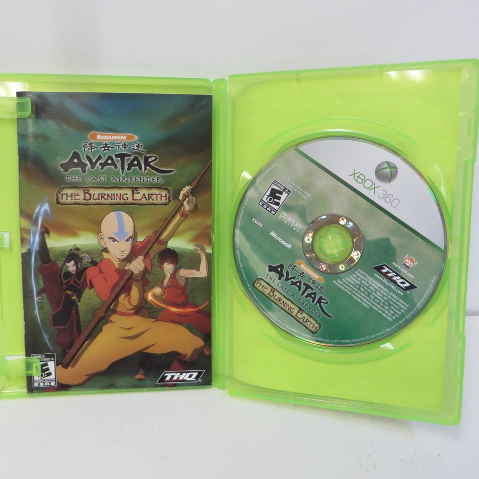 XBOX 360 Avatar The Last Airbender The Burning Earth  AWSOME  VERY LIGHT WEAR - Image 3 of 4