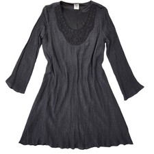 Wrangler Dress Womens L Embroidered Boho Western Cowgirl Wedding Guest Party