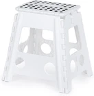LIVIVO Folding 2-Tier Step Stool – Anti-Slip, Lightweight & Compact