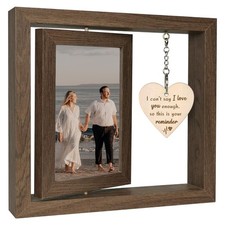 I Can't Say I Love You Enough So This is Your Reminder Rotating Picture Frame