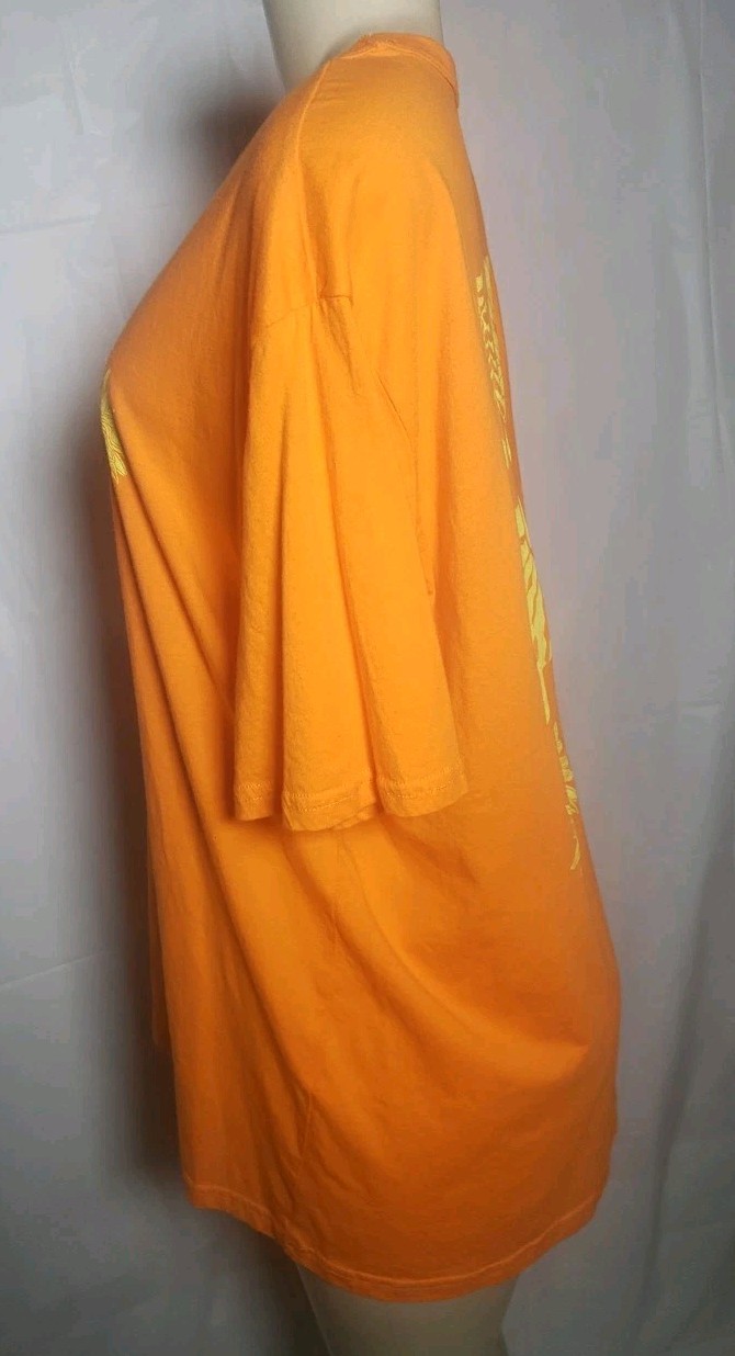 Arizona Jean Co Orange Tshirt Short Sleeves Size XLarge Pullover Top 