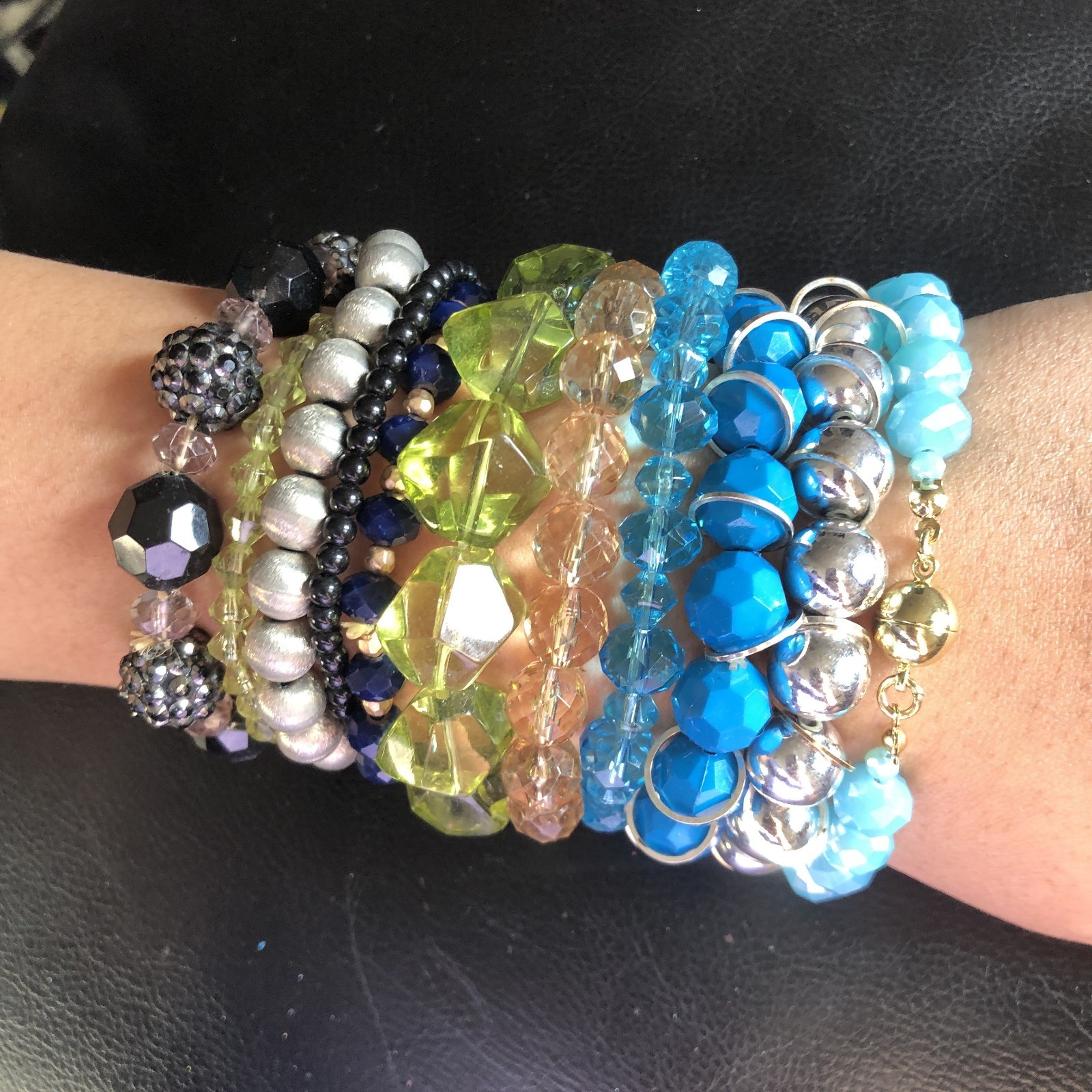 Assorted Beaded Bracelets Set - image 2