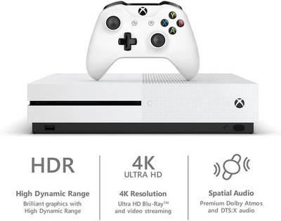 Microsoft Xbox One S Console - 1TB [Xbox One System] 889842105001