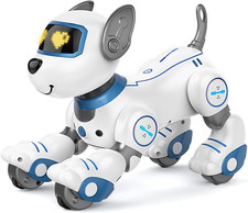 Robot Dog Toy for Kids 3-12: Remote Control Interactive Robot Puppy with Touch