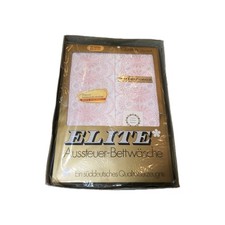 Retro Aussteuer-Bettwäsche Doppelbett  Vintage 100% Handarbeit Schwarzwald OVP