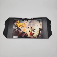 It Takes Two Gamestop Marketing Poster 12in(21in) x 9in #2